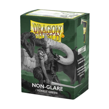 Techzone Geelong Dragon Shield: Non-Glare Sleeves – Matte – Forest Green